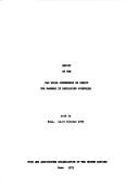 Report on the FAO World Conference on Credit for Farmers in Developing Countries held in Rome, 14-21 October 1975