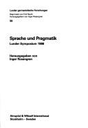 Sprache und Pragmatik