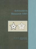 Echinoderm Research 1991