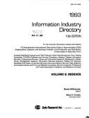 Information Industry Directory, 1993