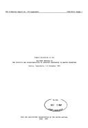 Meeting on the Toxicity and Bioaccumulation of Selected Substances in Marine Organisms