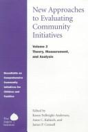 New approaches to evaluating community initiatives