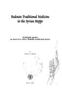 Bedouin traditional medicine in the Syrian steppe