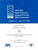 1998 IEEE Radio Frequency Integrated Circuits (RFIC) Symposium