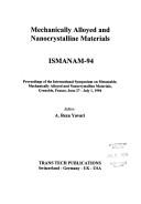 Mechanically alloyed and nanocrystalline materials