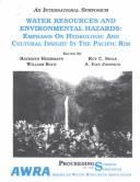 Water resources and environmental hazards