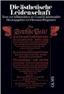 Aesthetische Leidenschaft Bd. 27