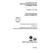 Proceedings of the 1996 IEEE International Symposium on Intelligent Control