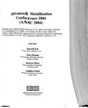 Proceedings of Advanced Metallization Conference 2004