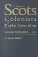 The original Scots colonists of early America