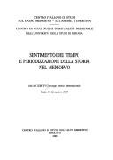 Sentimento del tempo e periodizzazione della storia nel Medioevo