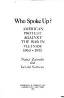 Who spoke up?
