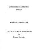 The rise of the arts in modern society