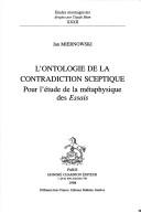 L' ontologie de la contradiction sceptique