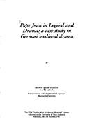 Pope Joan in legend and drama