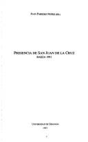Presencia de san Juan de la Cruz