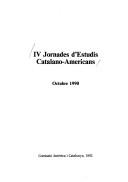 IV jornadas d'estudis Catalano-Americans, octubre 1990