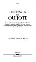 Chapinismos del Quijote