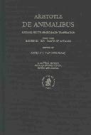 De Animalibus, Michael Scot's Arabic-Latin Translation: Books Xi-XIV