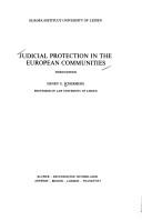Judicial protection in the European Communities