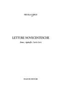 Letture novecentesche