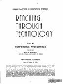Human factors in computing systems
