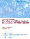 14th Workshop on Parallel and Distributed Simulation (PADS 2000) Microfiche