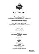 RECOMB 2002