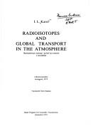 Radioisotopes and global transport in the atmosphere