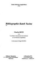 Bibliographie Kateb Yacine