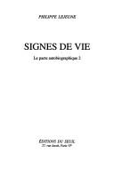 Signes de vie