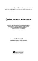 Gen©·se, censure, autocensure