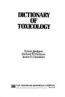 Dictionary of toxicology