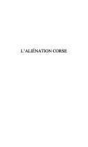 L' alienation corse