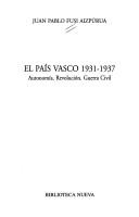 El País Vasco, 1931-1937