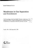 Membranes in gas separation and enrichment