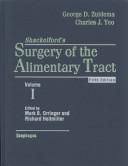 Shackelford's surgery of the alimentary tract