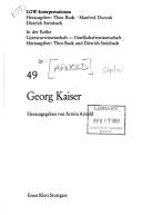Georg Kaiser