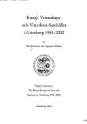 Kungl. Vetenskaps- och Vitterhets-Samhället i Göteborg =