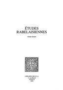 Actes des conférences du cycle "Rabelais et la nature"