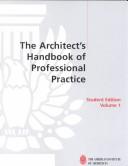 The architect's handbook of professional practice