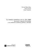 La familia española en el año 2000