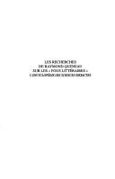 Les recherches de Raymond Queneau sur les "fous littéraires"