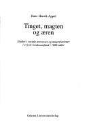 Tinget, magten og æren