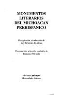 Monumentos literarios del Michoacán prehispanico