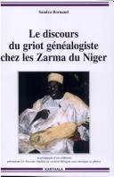 Le discours du griot généalogiste chez les Zarma du Niger