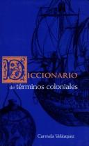 Diccionario de términos coloniales