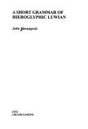 A short grammar of hieroglyphic Luwian