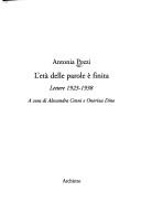 L' età delle parole è finita