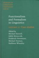 Functionalism and formalism in linguistics